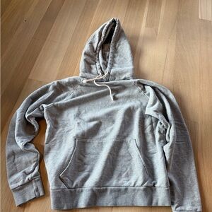 RE/DONE 60s Raglan Hoodie Heather Grey